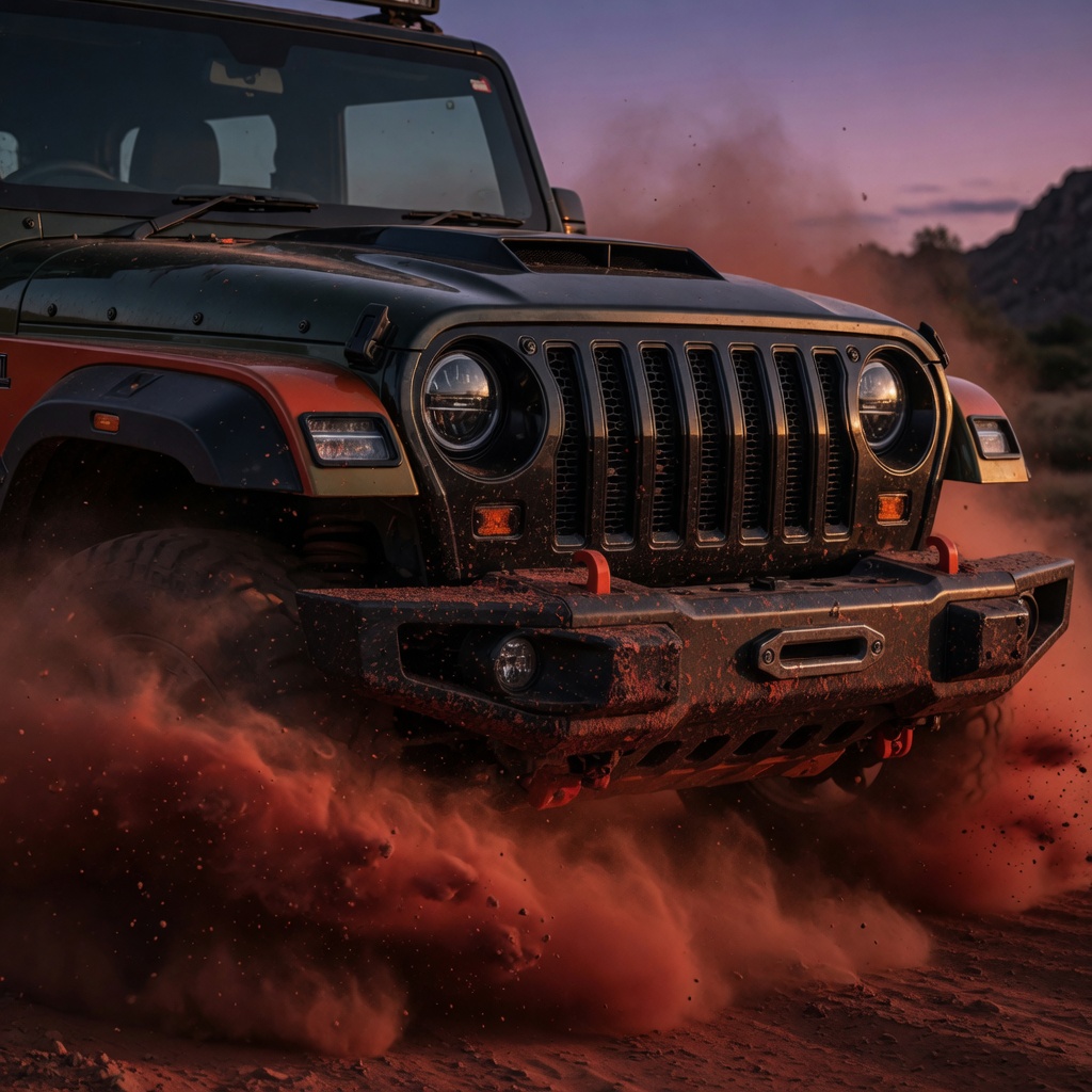 Off-road vehicle grill