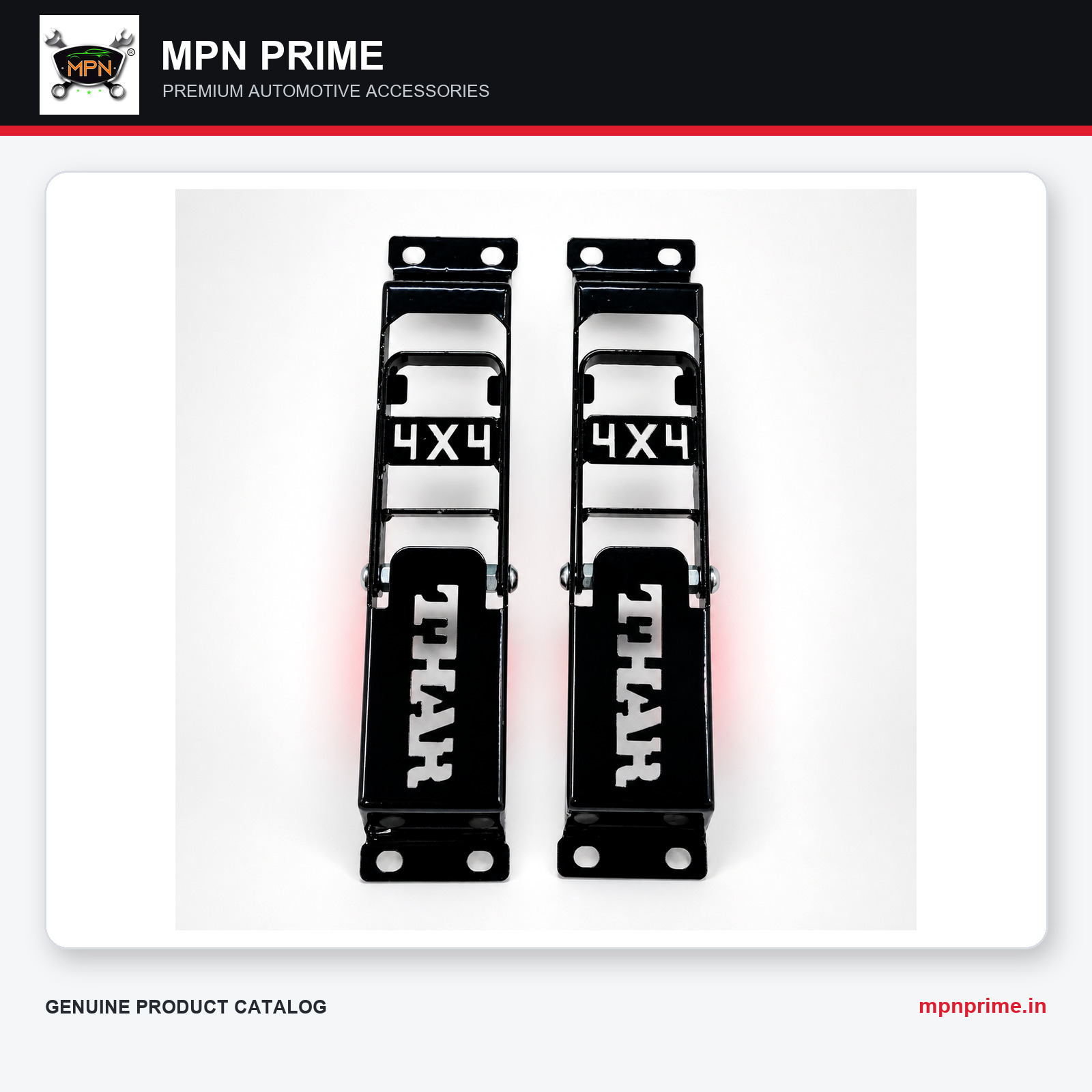 Black Mahindra Thar 4x4 Door Hinges enlarged product image
