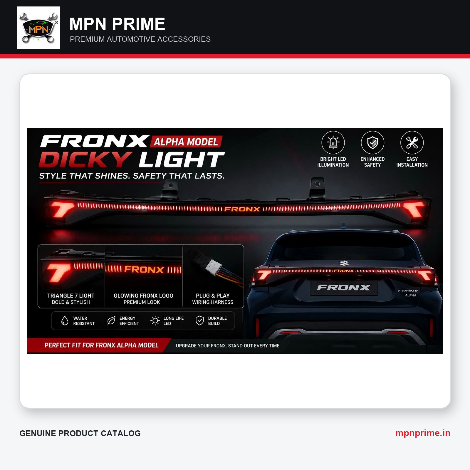 Fronx Alpha Model Dicky Light photo 1