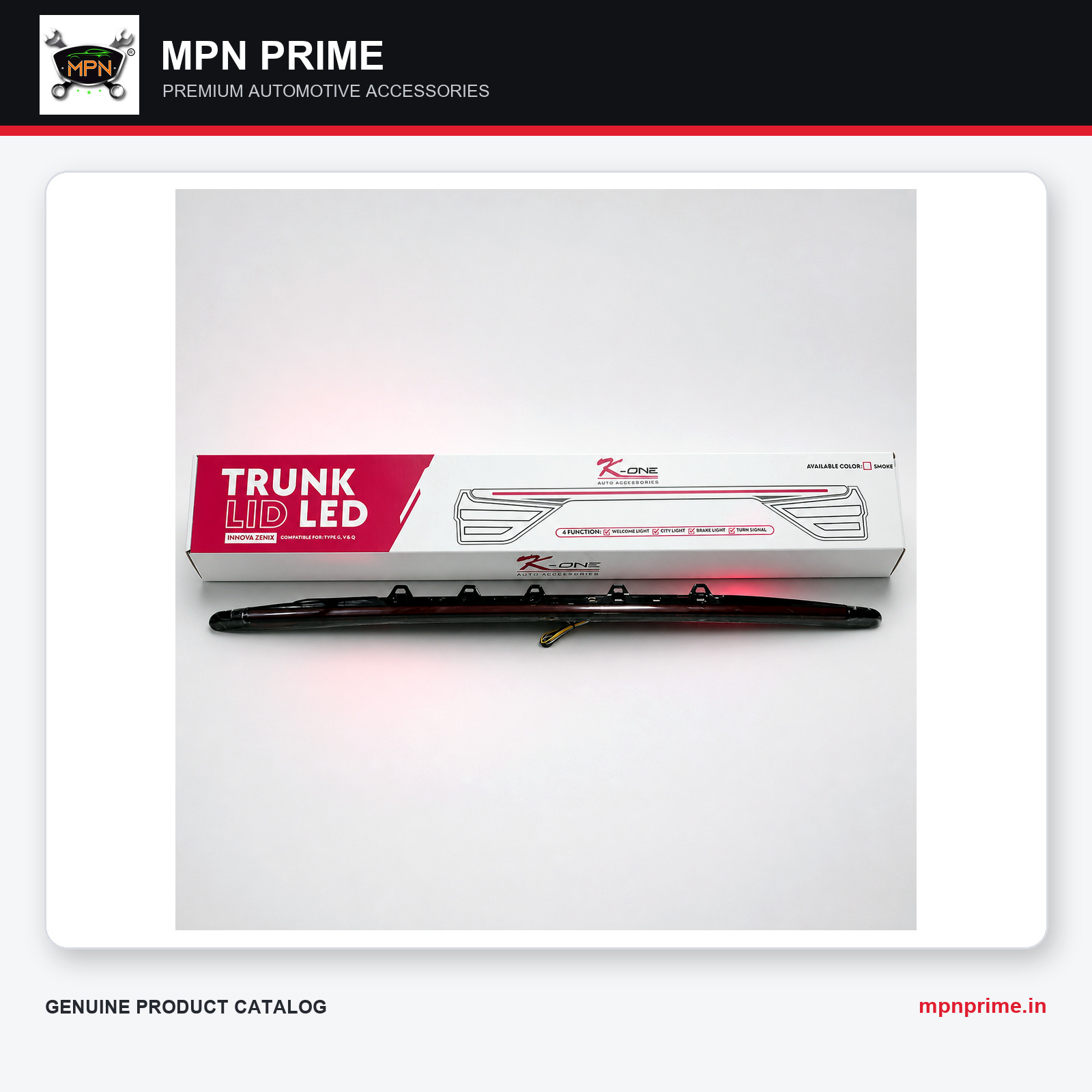 Trunk Lid LED Strip photo 1