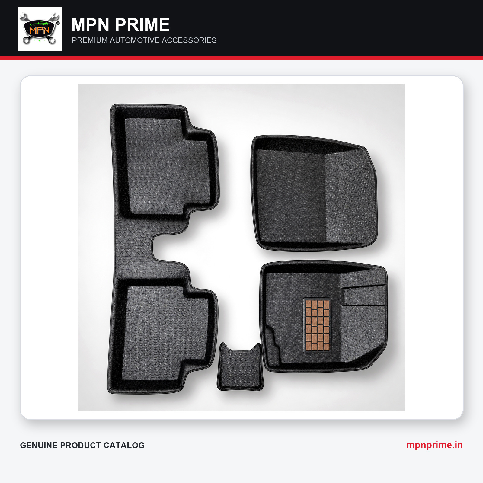 3D Car Floor Mat Set photo 1