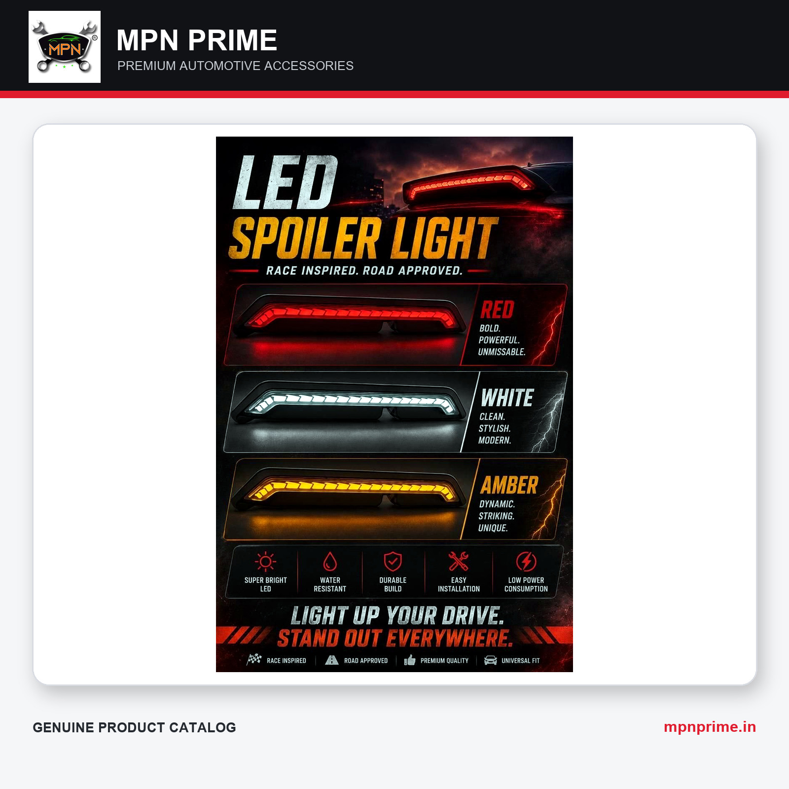 LED Spoiler Light photo 1