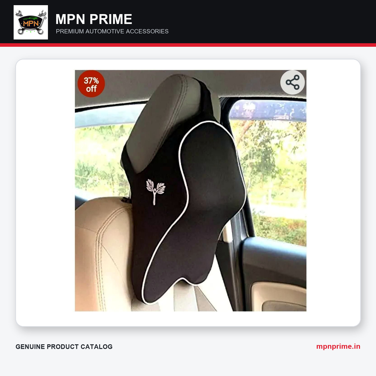 Car Headrest Pillow photo 1