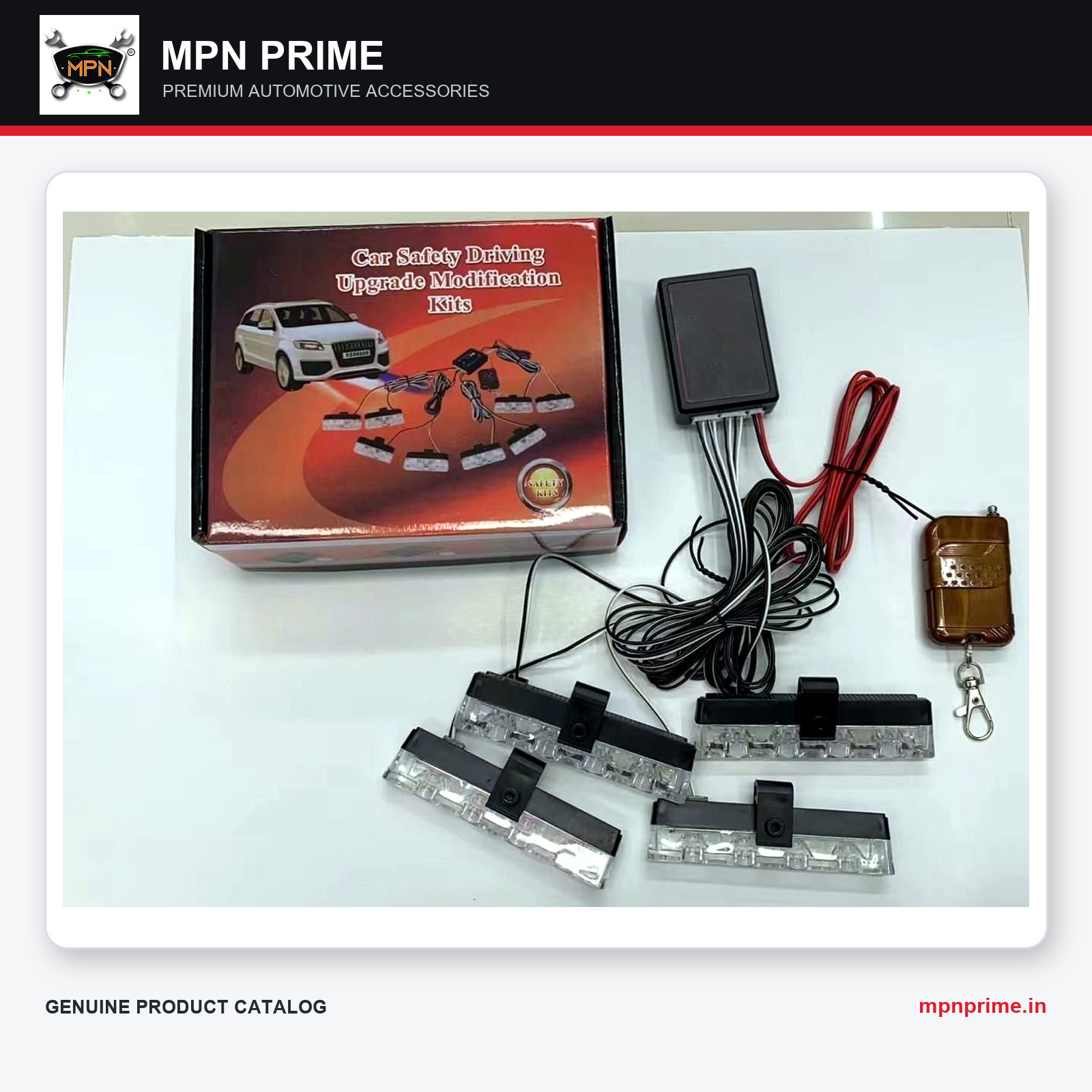 Wireless Car Safety Driving Upgrade Light Kit photo 1