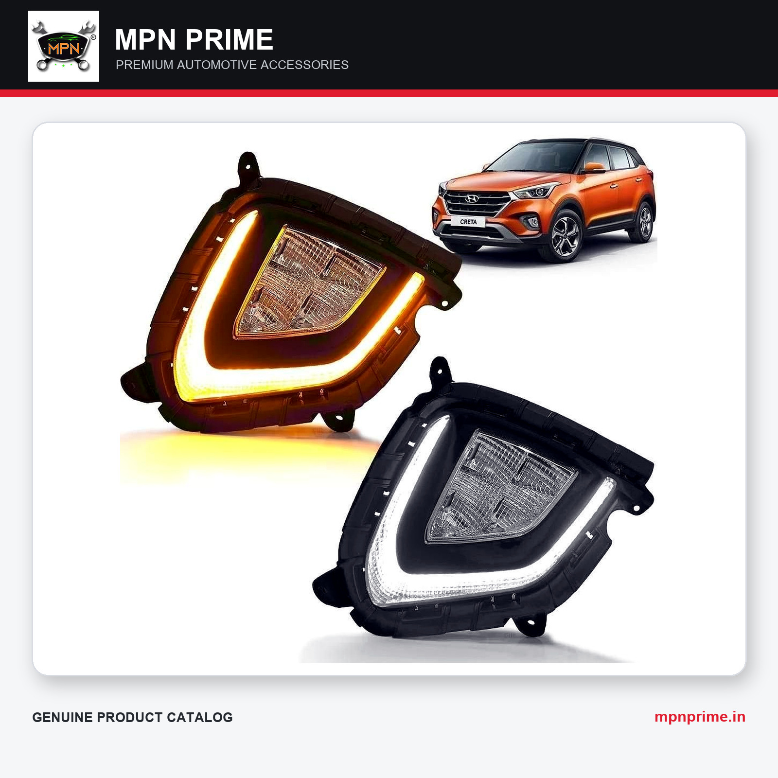Hyundai Creta DRL with Turn Signal photo 1