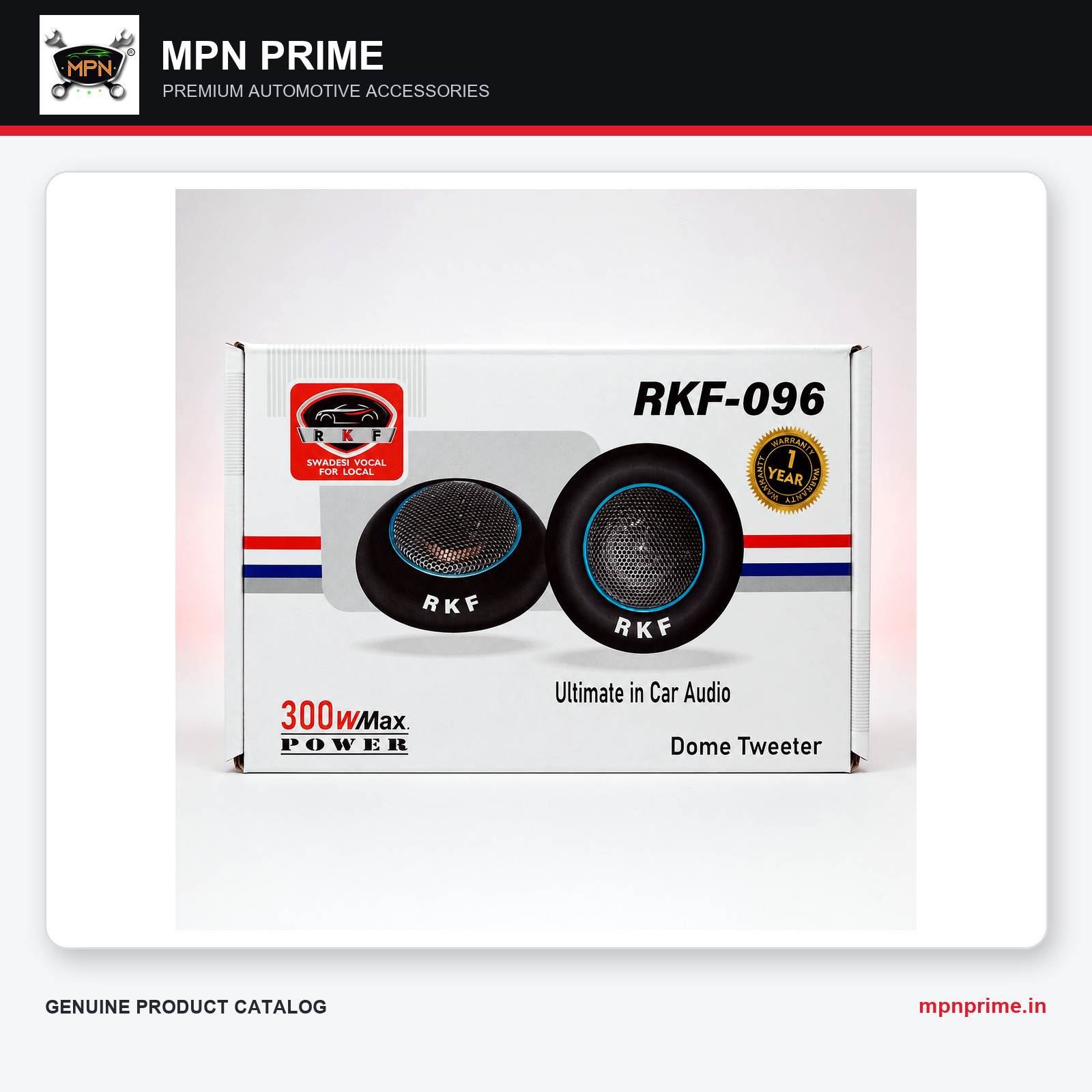 RKF-096 300W Dome Tweeter photo 1