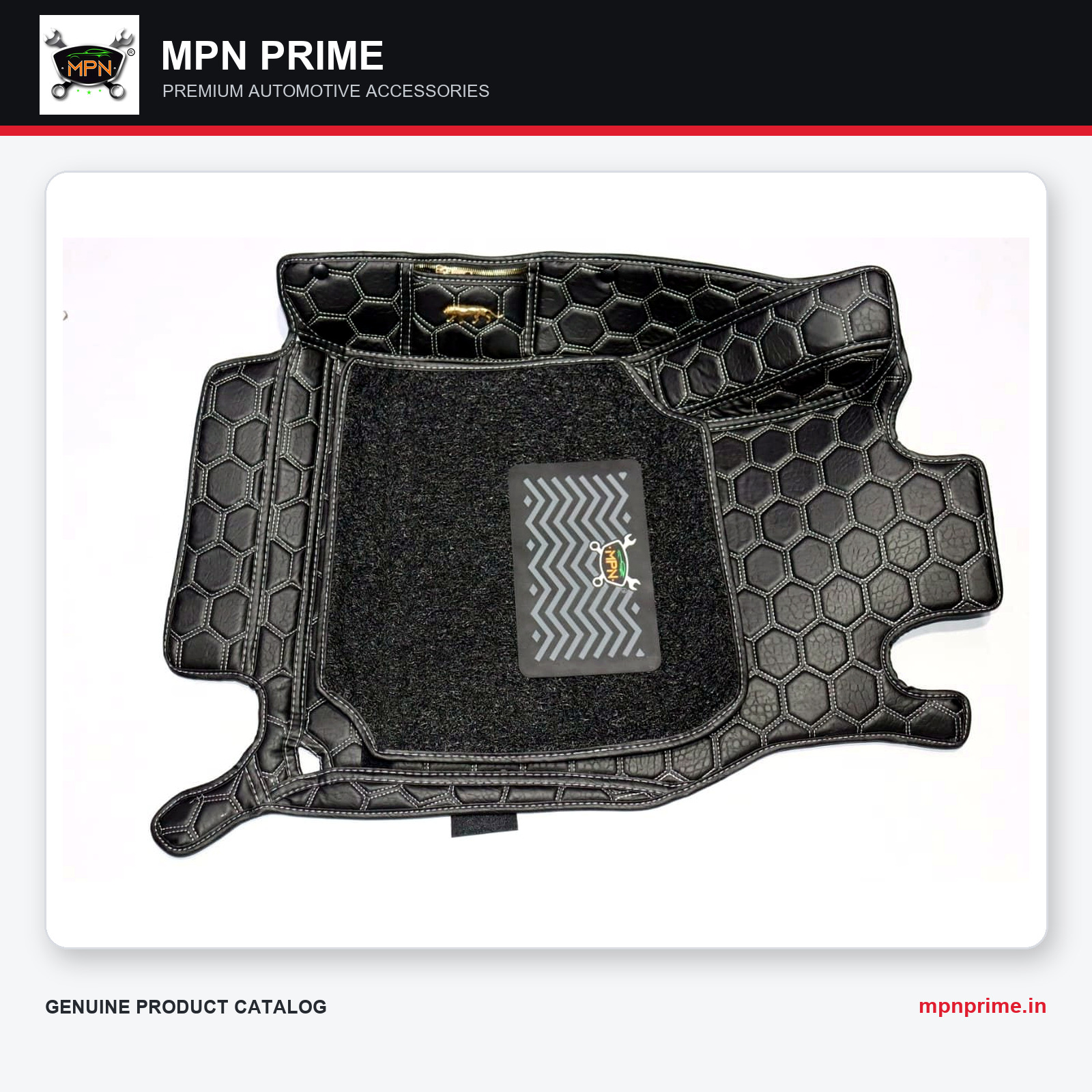 MPN Hexagon 7D Car Mat Set photo 1