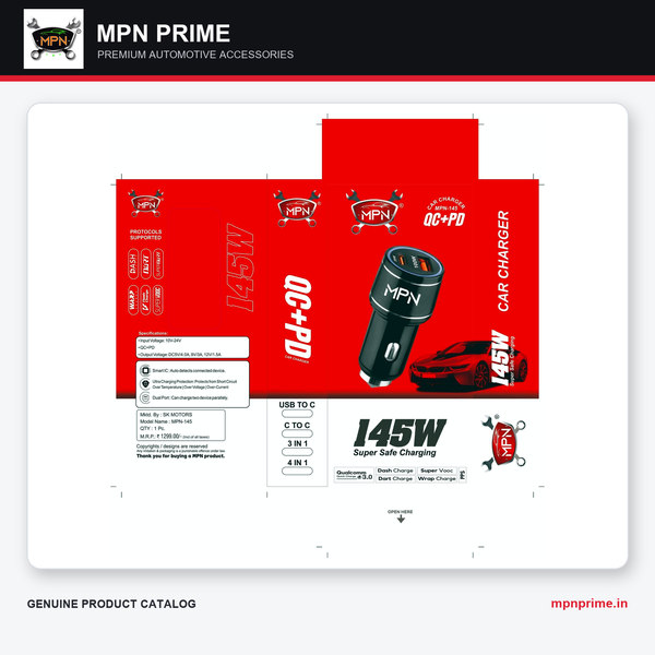 MPN Prime Accessory 161 automotive accessory