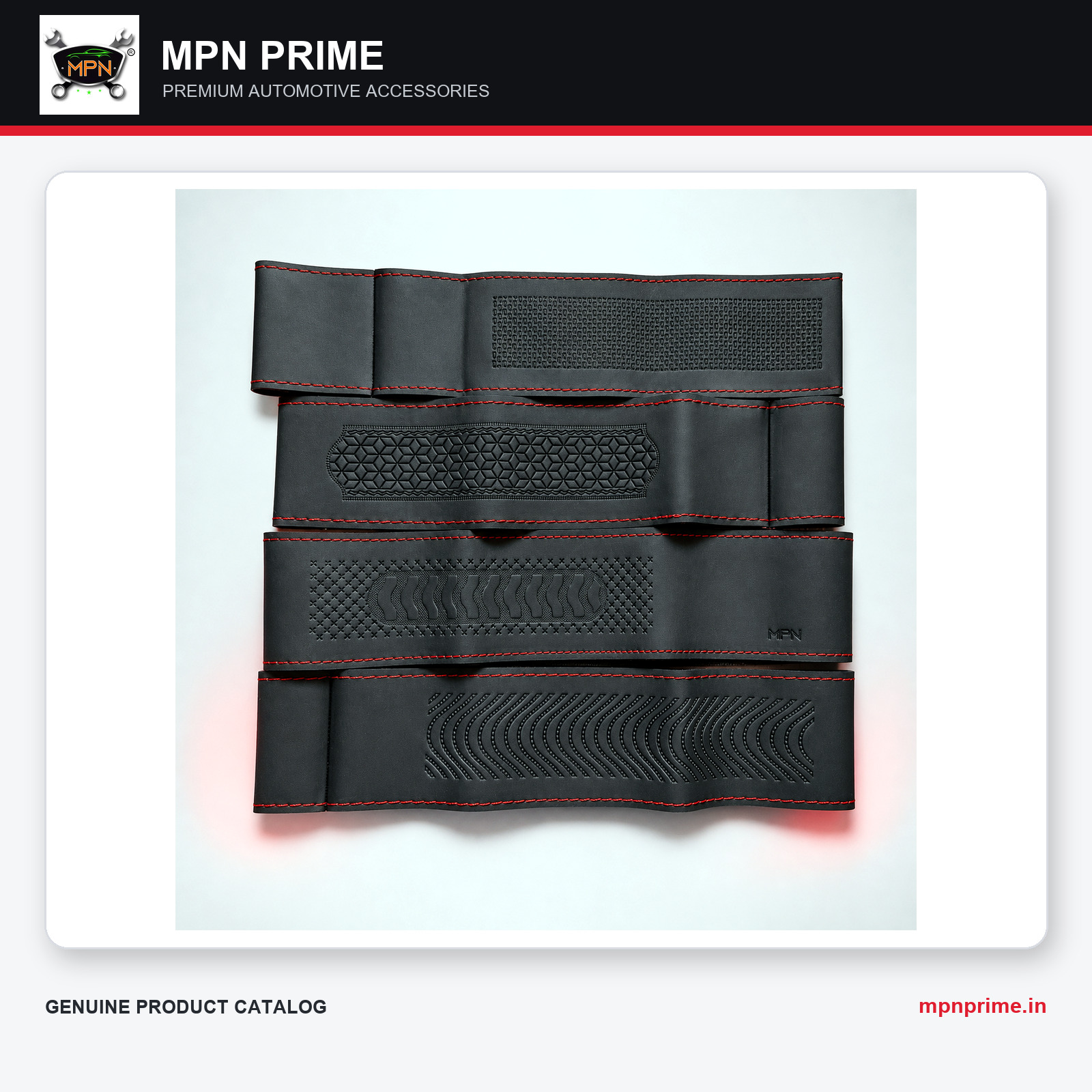 Steering Wheel Cover Grip Material Set photo 1