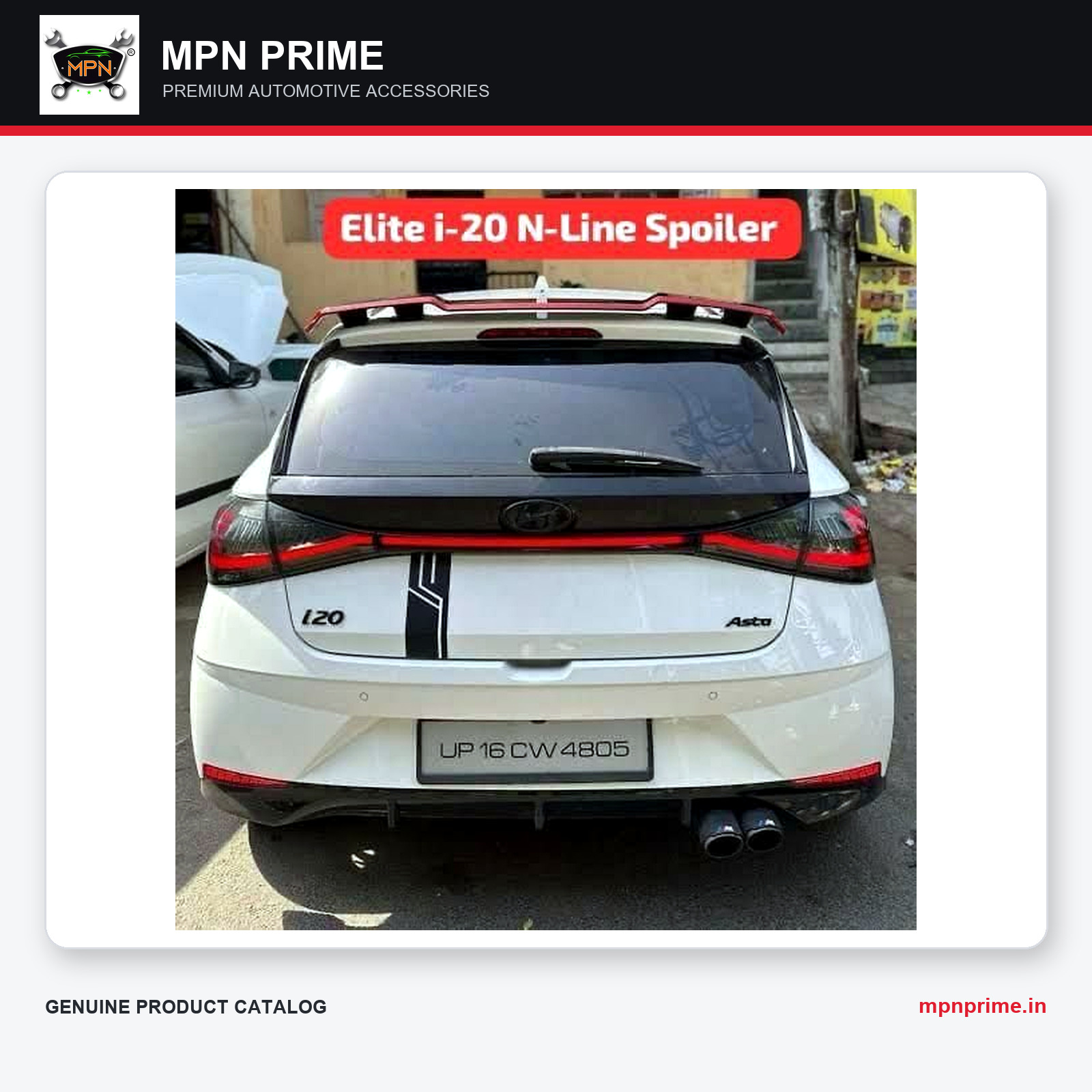 Elite i20 N-Line Spoiler photo 1