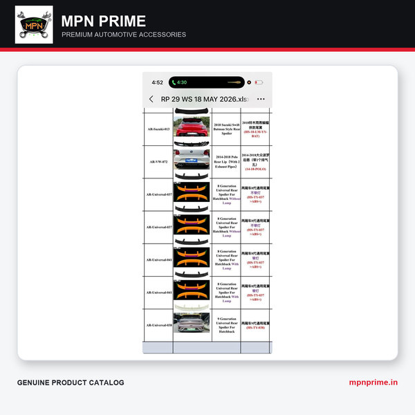 MPN Prime Accessory 246 automotive accessory