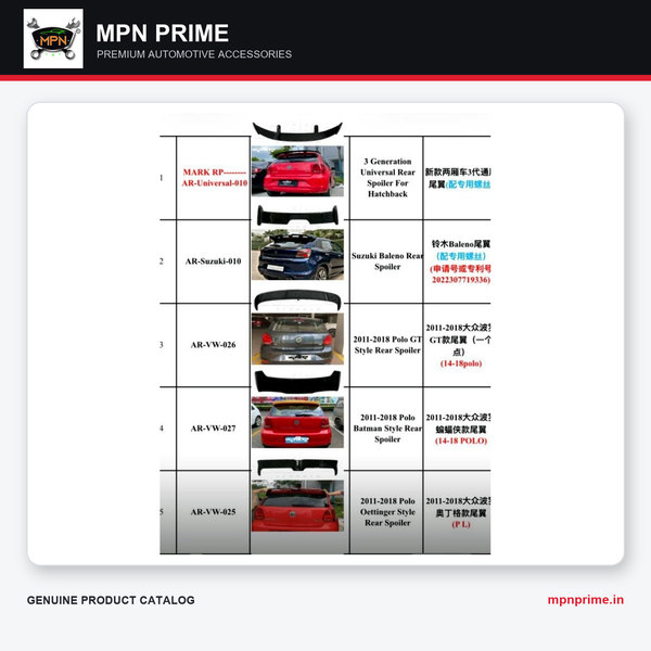 MPN Prime Accessory 247 automotive accessory