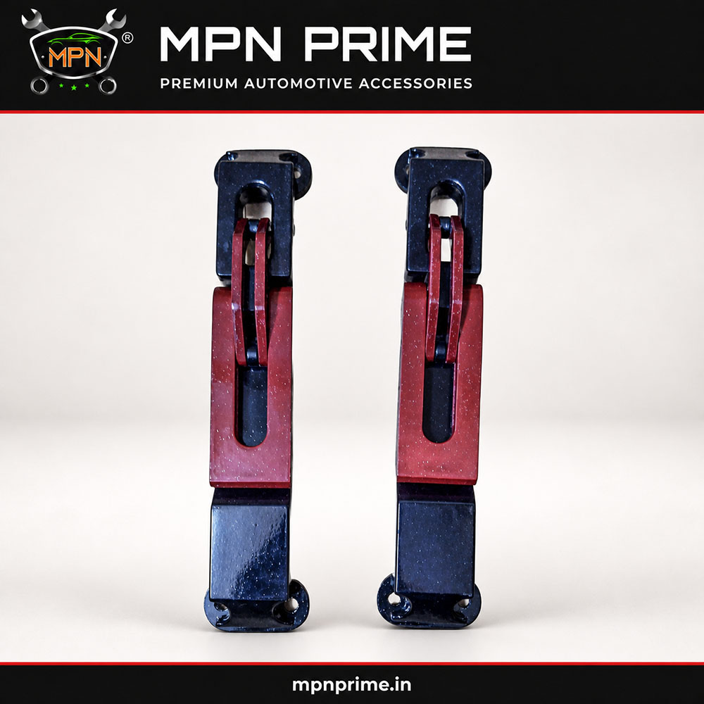 Universal Folding Car Door Step - Pair photo 1