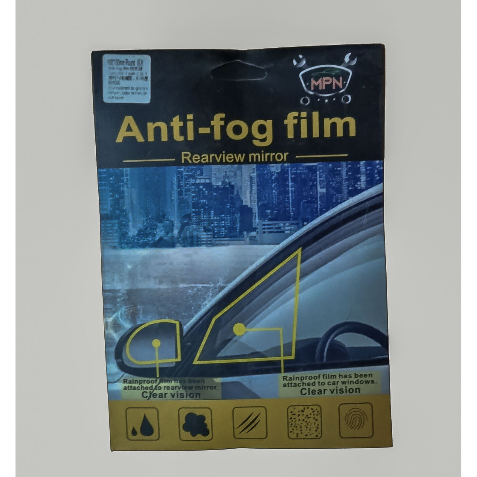 MPN Anti-Fog / Rainproof Mirror Film Set photo 1